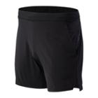 New Balance 93142 Men's Fortitech 6 In Short - Black (ms93142bk)
