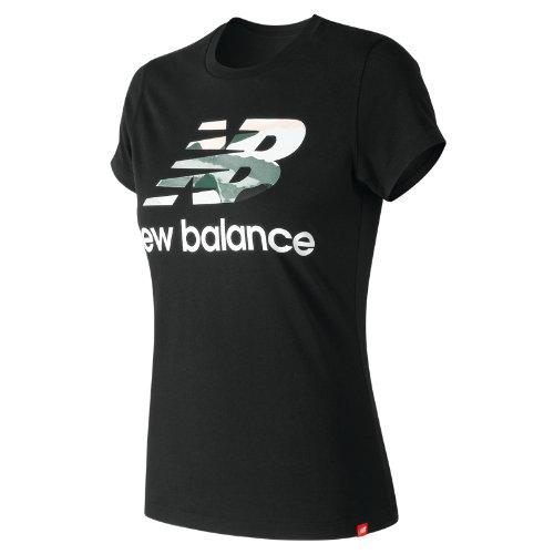 New Balance 91584 Women's Essentials Aqua Camo Tee - (wt91584)