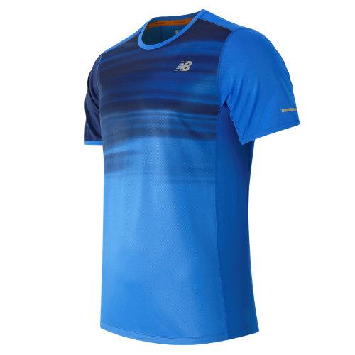 New Balance 61229 Men's Nb Ice Short Sleeve - Sonar/abyss (mt61229son)
