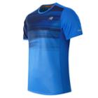 New Balance 61229 Men's Nb Ice Short Sleeve - Sonar/abyss (mt61229son)
