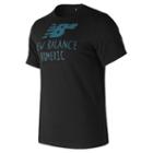 New Balance 73572 Men's Nb Numeric Hand Drawn Tee - Black (mt73572bk)