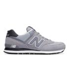 New Balance 574 Core Plus Men's 574 Shoes - Grey/black (ml574cpt)