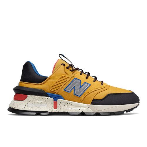 New Balance 997 Sport Men's Sport Style Shoes - Yellow/black/blue (ms997skb)