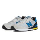 New Balance 515 Men's Running Classics Shoes - Grey, Blue, Black (ml515mcg)