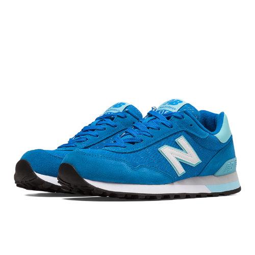 515 New Balance Women's Running Classics Shoes - Electric Blue, Aqua (wl515ces)