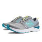 New Balance 711 Mesh Women's Gym Trainers Shoes - Grey, Turquoise, Yellow (wx711bl)