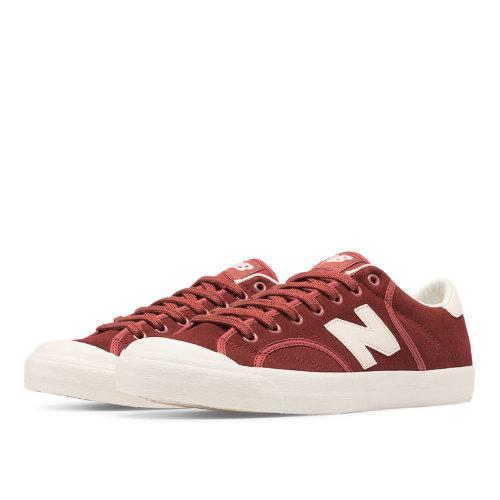 New Balance Pro Court Heritage Suede Men's Court Classics Shoes - Clay Red (proctsbh)