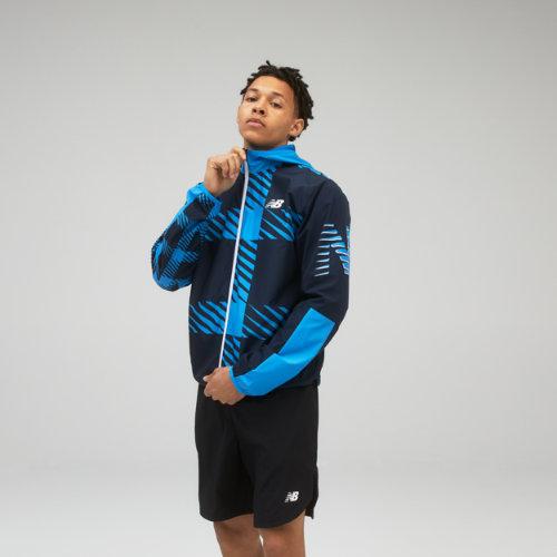 New Balance Men's Printed Fast Flight Jacket