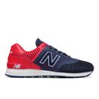 New Balance 574 Re-engineered Men's Sport Style Sneakers Shoes - Navy/red (mtl574cc)