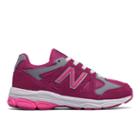 New Balance 888 Kids Running Shoes - Pink/grey (kj888pgg)