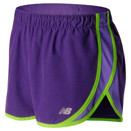 New Balance 53145 Women's Accelerate 2.5 Inch Short - Purple (ws53145bpm)