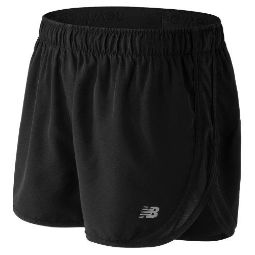 New Balance 53145 Women's Accelerate 2.5 Inch Short - Black (ws53145bk)