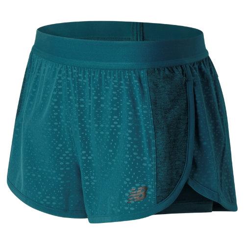 New Balance 63107 Women's Mixed Media Short - Blue (ws63107csy)