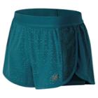 New Balance 63107 Women's Mixed Media Short - Blue (ws63107csy)