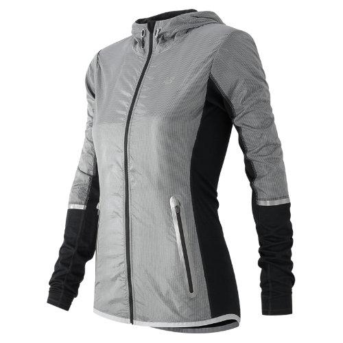 New Balance 61209 Women's Performance Merino Hybrid Jacket - Silver Mink (wj61209svm)
