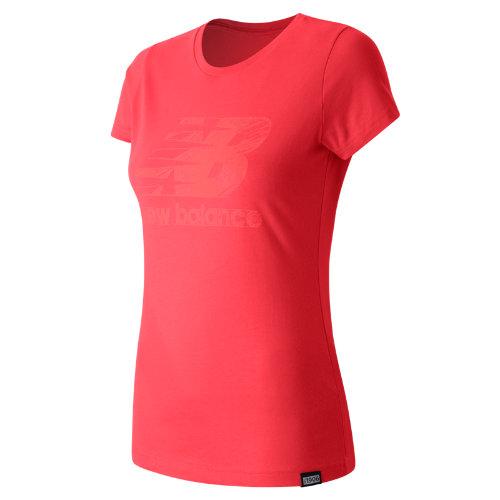 New Balance 63524 Women's Sketch Tee - Red (wt63524bmp)