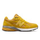 New Balance 990v4 Men's Made In Usa Shoes - Yellow/white (m990qk4)