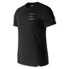 New Balance 71592 Men's Stack Tee - Black (mt71592bk)