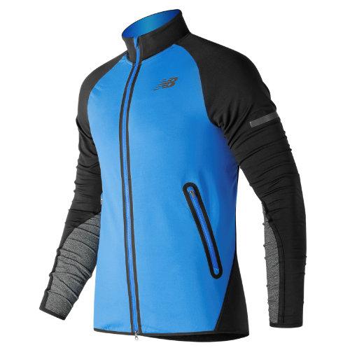 New Balance 71026 Men's Trinamic Jacket - Blue/black (mj71026elb)