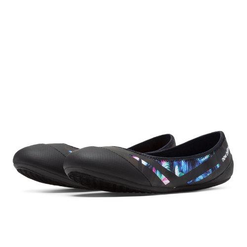 New Balance En Route Ballet Flat Night Floral Women's Studio Shoes - Azalea/black/bayside (wl118hb)