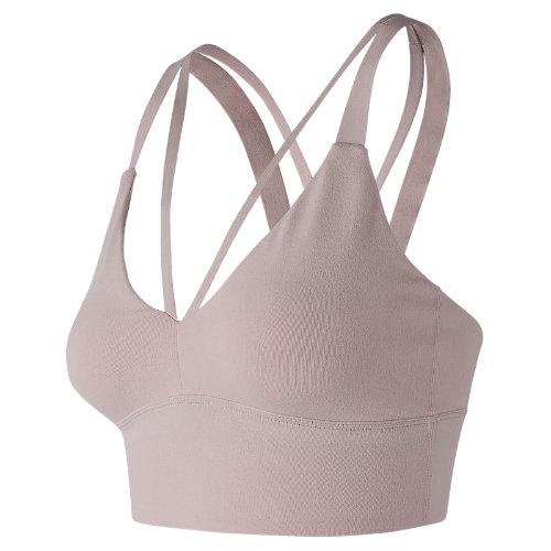 New Balance 73456 Women's Strappy Crop Top - Pink (wt73456fdr)