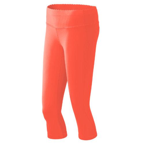New Balance 71176 Women's J.crew Premium Performance Scallop Capri - Orange (wp71176nop)