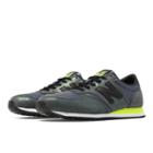 New Balance 420 Glam Women's Running Classics Shoes - Black, Hi-lite (wl420npc)