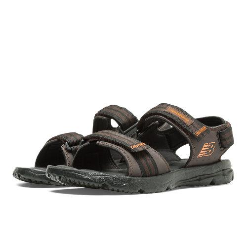 New Balance Rev Plush H20 Sandal Men's Slides - Brown/orange (sd214bro)