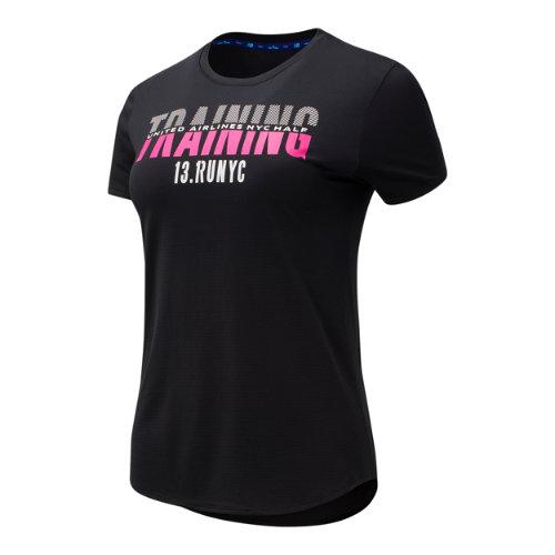 New Balance Women's Nyc Half Training Accelerate Short Sleeve