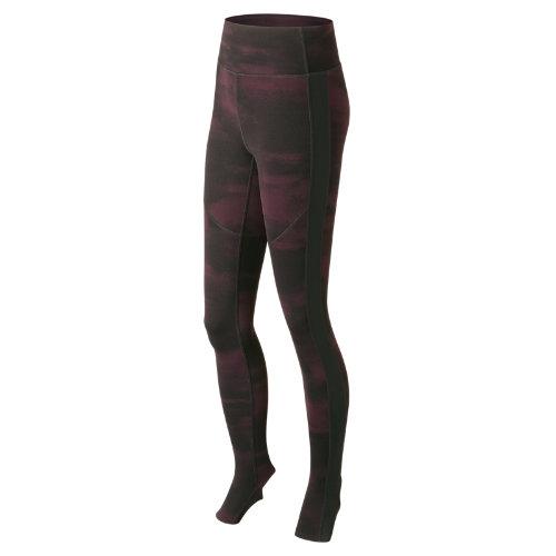 New Balance 73464 Women's Novelty Studio Printed Tight - Blue/purple (wp73464fsb)