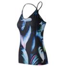 New Balance 53453 Women's Night Floral Studio Cami - Black/blue/green (wt53453bm)