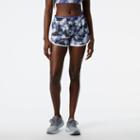 New Balance Women's Printed Accelerate Short 2.5 Inch