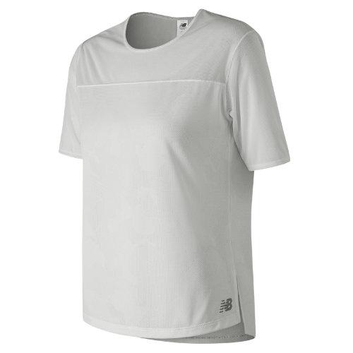 New Balance 91254 Women's Q Speed Breathe Half Sleeve - White (wt91254wt)
