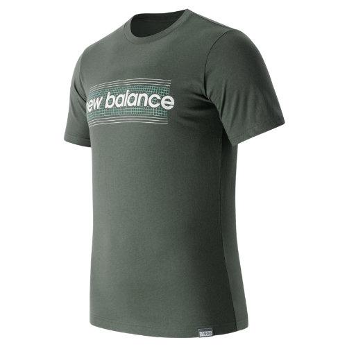 New Balance 63517 Men's Grid Tee - Grey (mt63517gvv)
