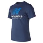 New Balance 73596 Men's Essentials Speed Tee - Navy (mt73596nv)