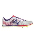 New Balance Ld5000 Spike Women's Track Spikes Shoes - White, Diva Pink, Purple (wld5000d)