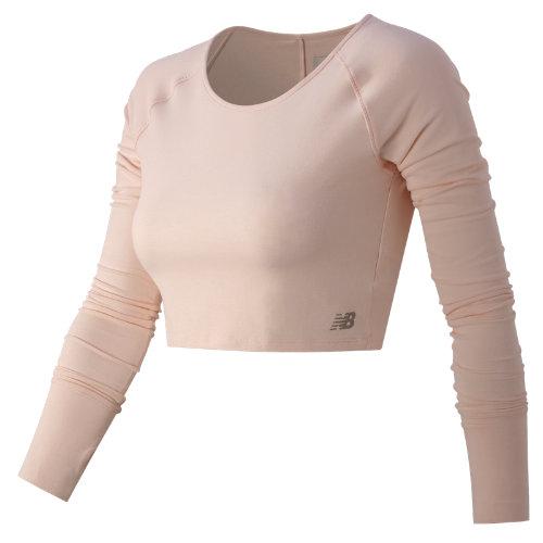 New Balance 53459 Women's Cropped Studio Top - (wt53459)