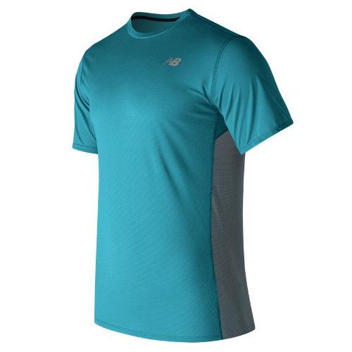 New Balance 53061 Men's Accelerate Short Sleeve - Blue/white (mt53061dnb)