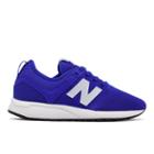 New Balance 247 Classic Kids' Pre-school Lifestyle Shoes - Blue/white (kl247cbp)