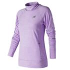 New Balance 83246 Women's Nb Heat Pullover - Purple (wt83246vth)