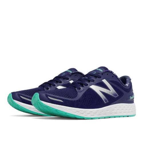 New Balance Fresh Foam Zante V2 Women's Soft And Cushioned Shoes - Navy/green (wzantbl2)