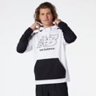 New Balance Men's Tenacity Performance Fleece Blocked Pullover Hoodie