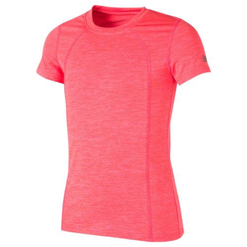 New Balance 12534 Kids' Short Sleeve Performance Tee - Pink/orange (gt12534asn)