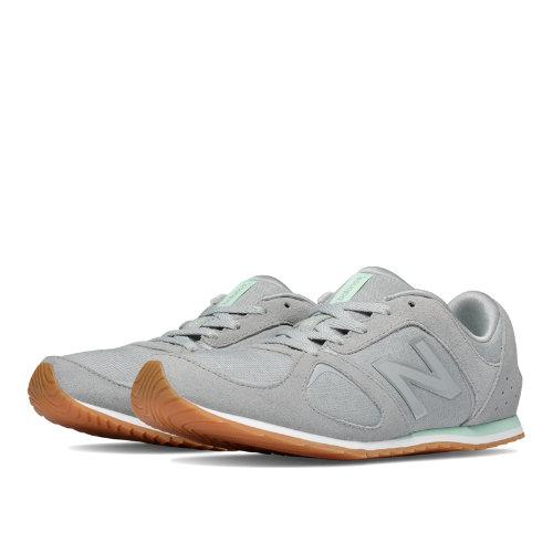 555 New Balance Women's Running Classics Shoes - Silver, Seafoam (wl555sg)