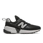 New Balance 574 Men's Sport Style Shoes - Black/silver (ms574acl)