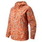 New Balance 5139 Women's Nb Camo Jacket - Fiji, Orange, Silver Mink (awlj5139ppa)