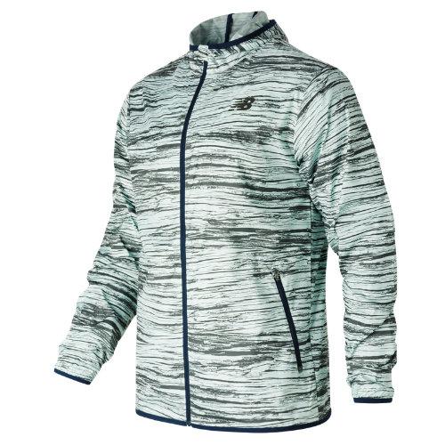 New Balance 63042 Men's Windcheater Jacket - Brown/grey (mj63042wdp)