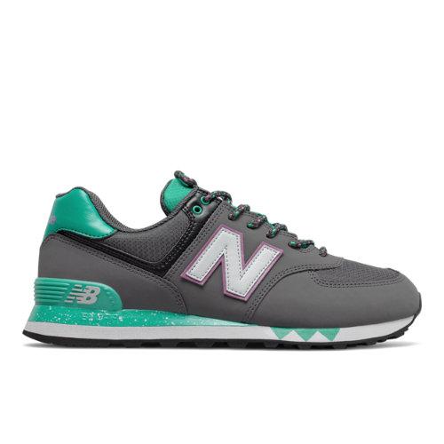 New Balance 574 Men's 574 Shoes - Grey/blue (ml574ft)