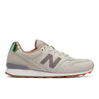 New Balance 696 Nb Grey Women's Running Classics Shoes - Off White/grey (wl696gfr)