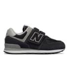 New Balance 574 Core Kids Grade School Lifestyle Shoes - Black/grey (yv574gk)